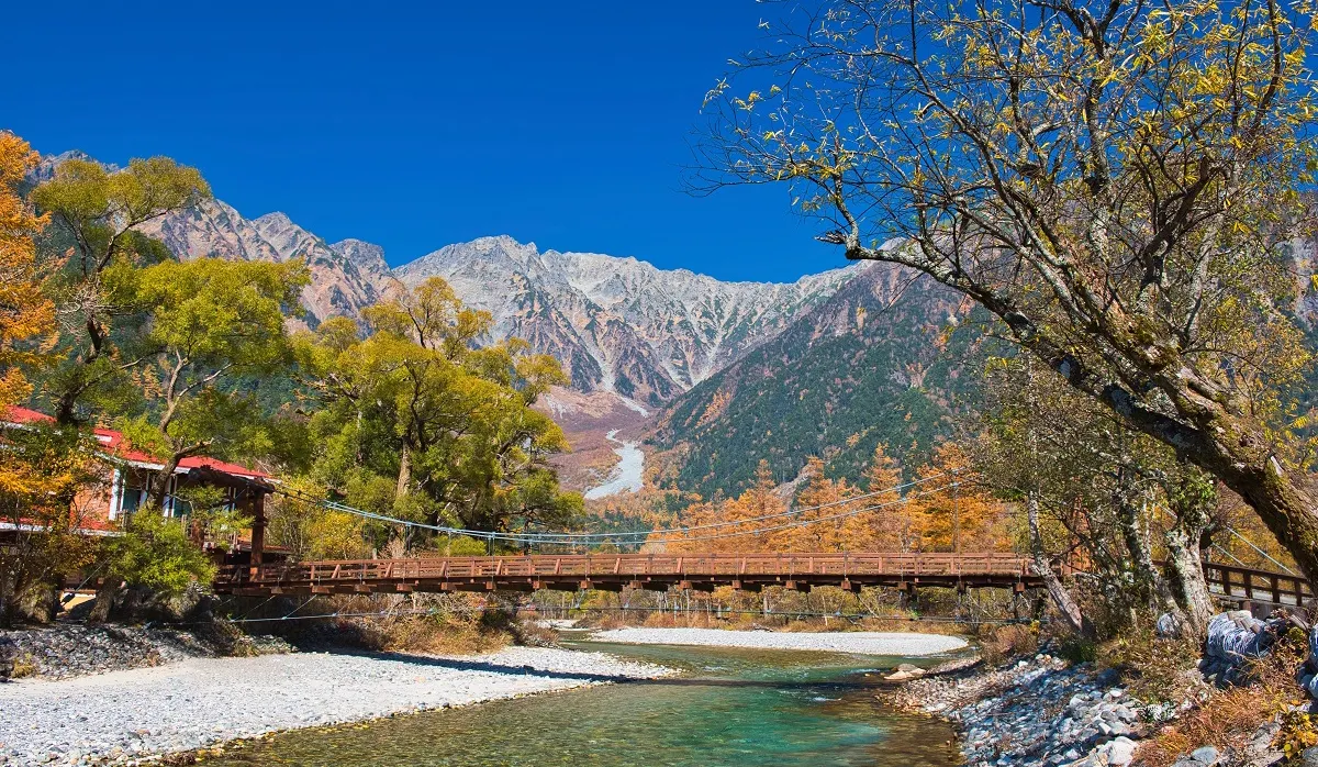 上高地秋天