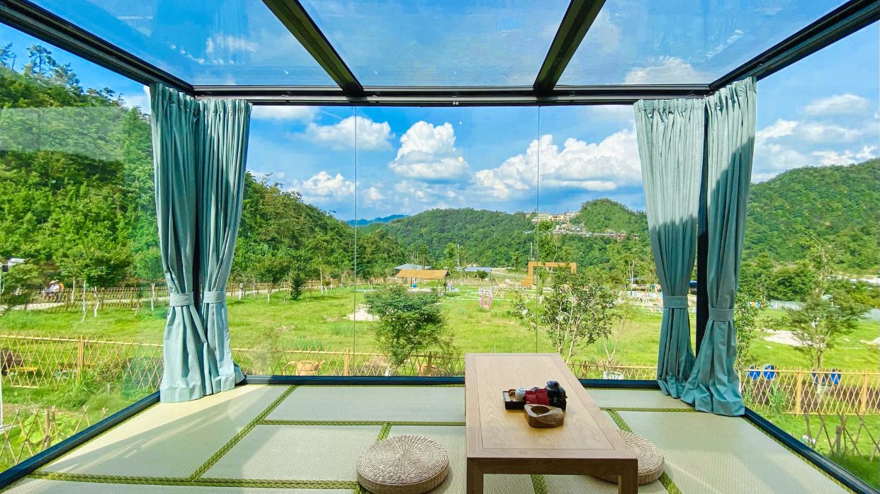 獨立別墅星空玻璃房