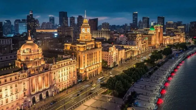 上海黃浦江外灘