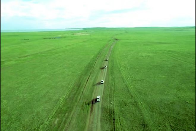 呼倫貝爾草原越野車穿越