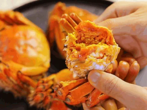 正宗陽澄湖大閘宴(蟹堂弄花雕醉蟹(保證蟹乸3両重(位上)+鹽炙金秋大閘蟹(保證公蟹3.5両重(位上))