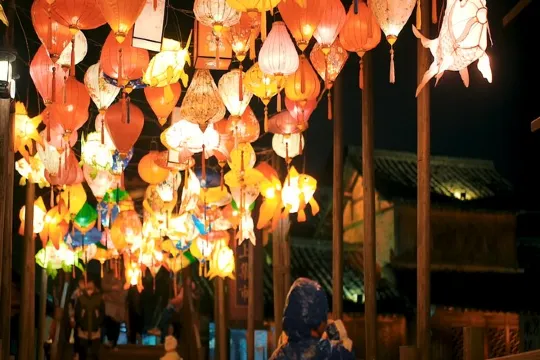 烏鎮水鄉夜燈會