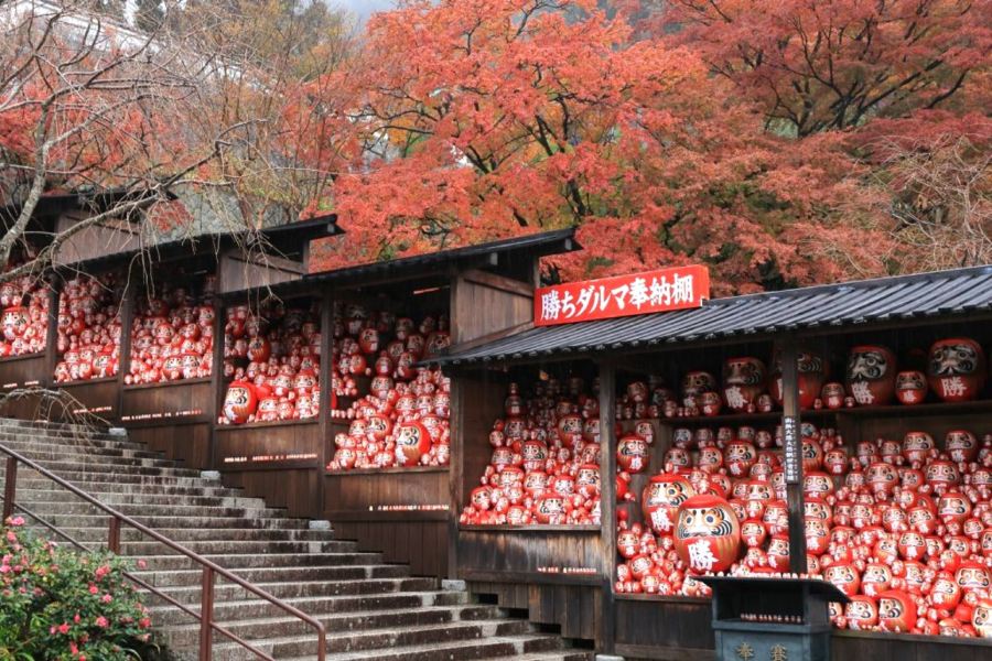 大阪、京都、奈良、和歌山 美景玩樂5天之旅【尊享香港航空貴賓室】全程膳食包足12餐，和式地道美食。賞紅葉名所(京都「世界文化遺產」金閣寺、「日本百大名城」和歌山城、紅葉溪庭園