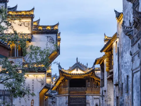 弦高古城.西湖氹