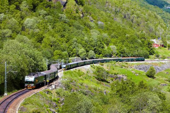 Flamsbana高山火車美景之旅