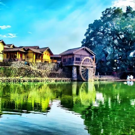 【5鑽】🎄聖誕福建~南靖、漳州、廈門4天純玩高鐵之旅
《世界文化遺產》南靖雲水謠土樓群、DIY小土樓、官洋村、土樓篝火煙花秀晚會、《嶼見閩南‧時光幻境》、鼓浪嶼、漳州古城、農場採摘牛奶草莓🍓