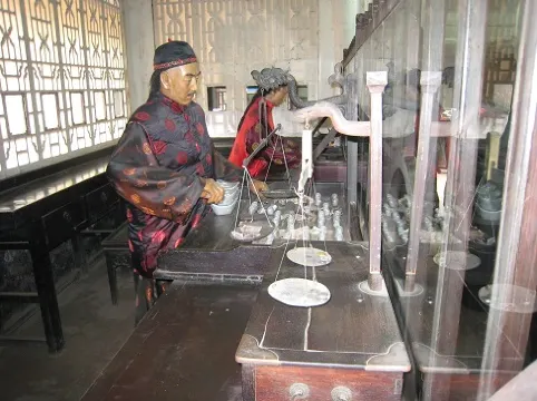 日升昌內前期櫃台模樣