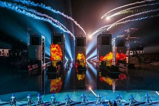 《烽煙三國》大型山水實景表演