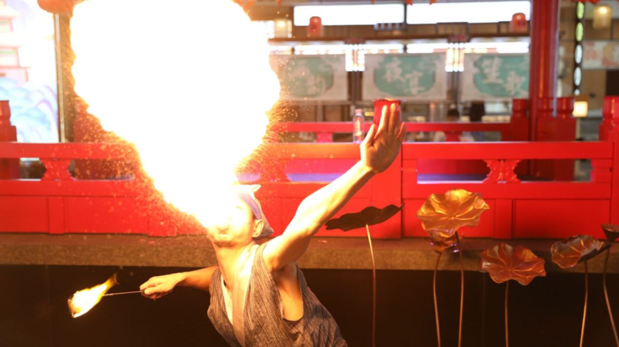 酒店中式古風自助餐(12月25日出發團隊適用)