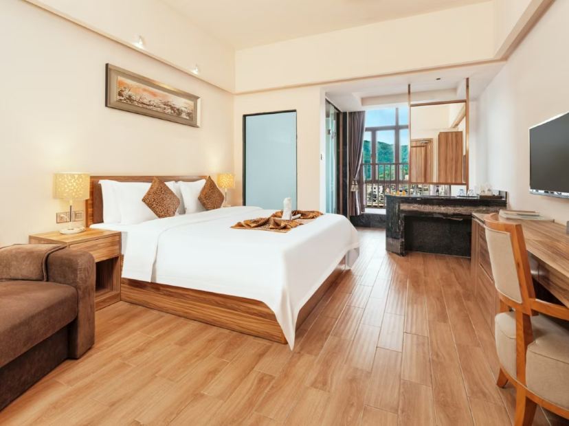 河源康泉雲海溫泉酒店 私家泡池客房