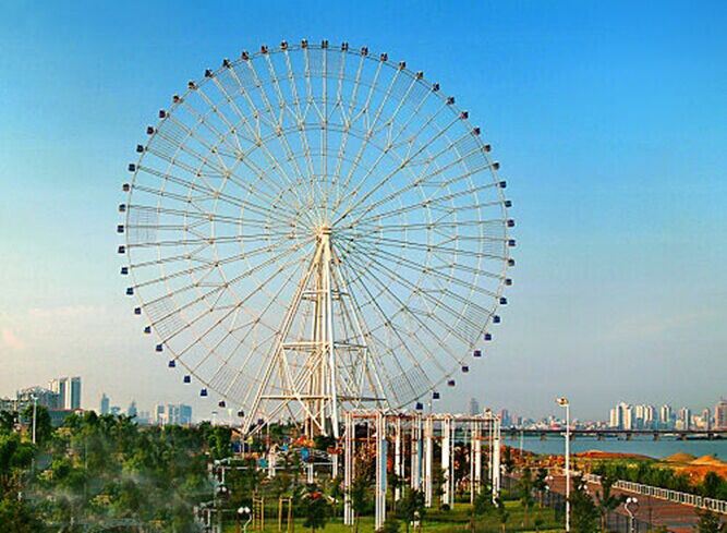 遠眺南昌之星摩天輪