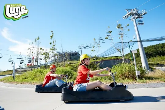 釜山 斜坡滑車Skyline Luge 