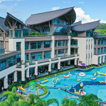 《度假酒店+廣東鳳凰古城》保證入住陽江D&S溫泉度假酒店(獨立泡池露台園景客房)+江門赤坎古鎮旅遊度假區金墟酒店【中山首創吹脹魚蝦蟹】【金獎金鐘罩玻璃燒鵝】陽江度假純玩3天團