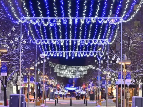 旭川買物公園冬之illumination