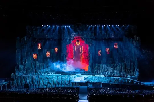 大型實景舞台表演《駝鈴傳奇》秀
