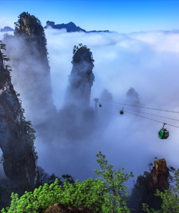 張家界、鳳凰古城5天純玩高鐵團    張家界(天子山、黃石寨、袁家界、金鞭溪、土司城)、鳳凰古城(夜遊古城、包沱江泛舟遊船)、芙蓉鎮 [保證廣東話導遊]