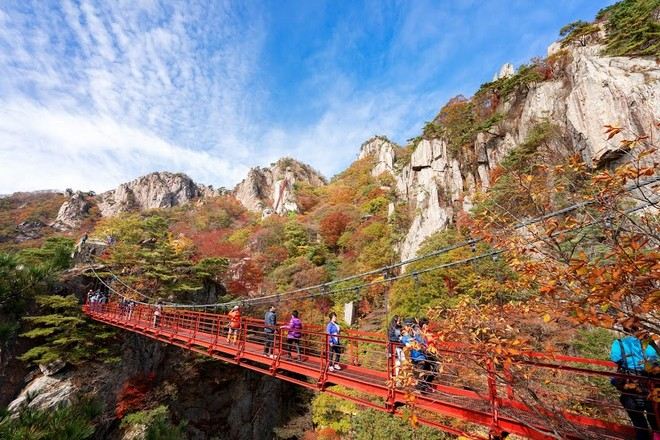 大芚山金剛排雲橋