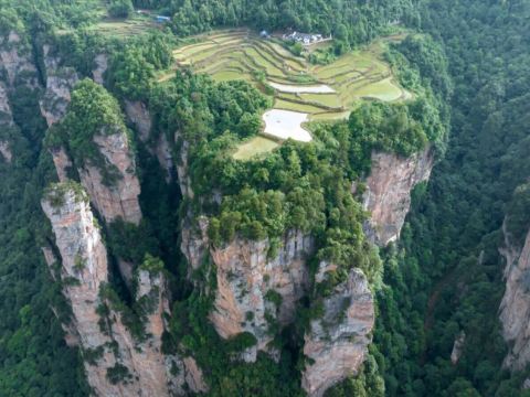 張家界空中田園