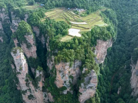 張家界空中田園