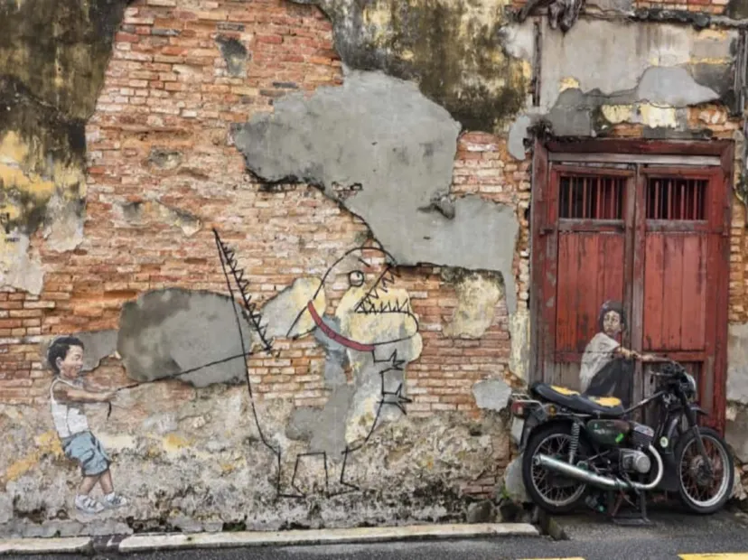 特色壁畫彩繪街