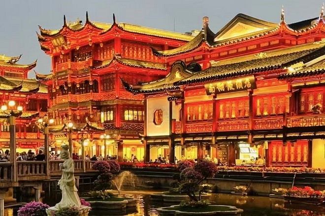 城隍廟美食街區