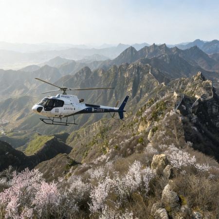 【5鑽】北京‧直升機飛躍長城5天純玩團  【重磅體驗直升機飛躍八達嶺長城+飛行證書】故宮、頤和園、天壇公園、居庸關長城、石峽民俗村、什剎海、三輪車遊胡同、煙袋斜街、外觀鳥巢及水立方