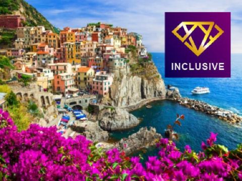 全球最大郵輪系列～2026年全新下水 皇家加勒比國際遊輪～海洋神話號 西班牙(巴塞隆那、帕爾馬)、 意大利(佛羅倫斯/比薩、羅馬、拿坡里)10天豪華郵輪假期【優遊全包】