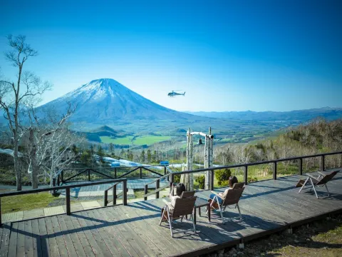 留壽都度假酒店羊蹄山觀景台