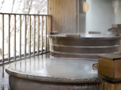 登別石水亭溫泉酒店~空中露天風呂