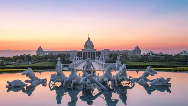 台南奇美博物館外園區