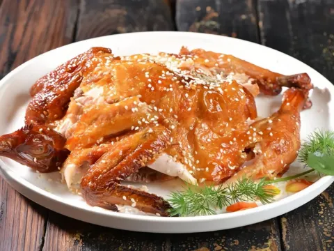 古銅麻香脆皮文昌雞