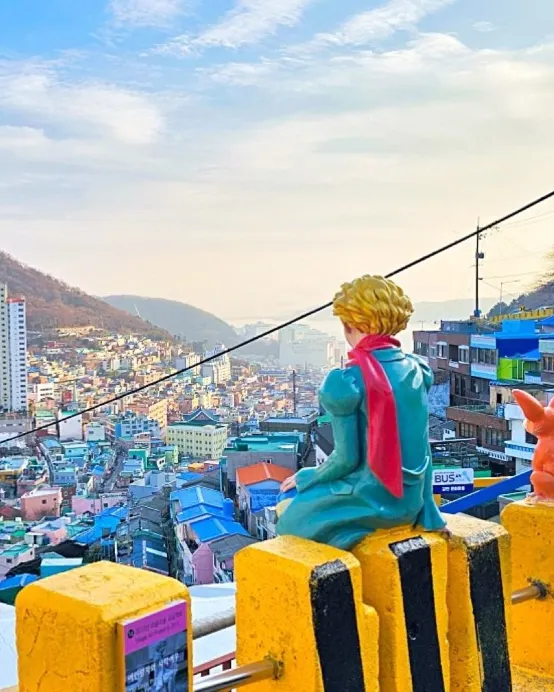 釜山4天快閃之旅 ※  Hill Spa 韓式溫泉+汗蒸幕體驗、Haeundae Blueline Park海雲台海岸列車、「沉浸式數碼藝術館」Arte Museum、甘川洞文化村