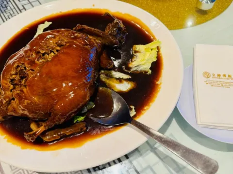 八寶鴨 + 西班牙黑毛猪