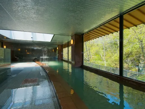 登別石水亭溫泉酒店~空中露天風呂