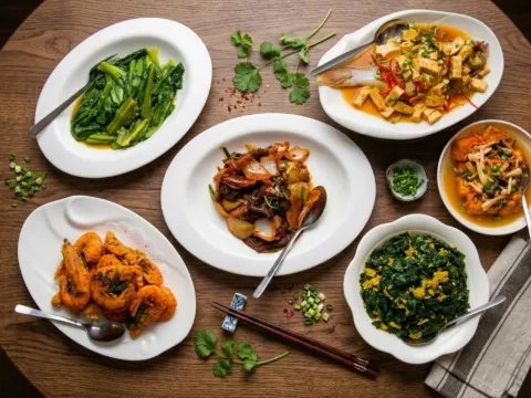 奶油蝦+巴生肉骨茶