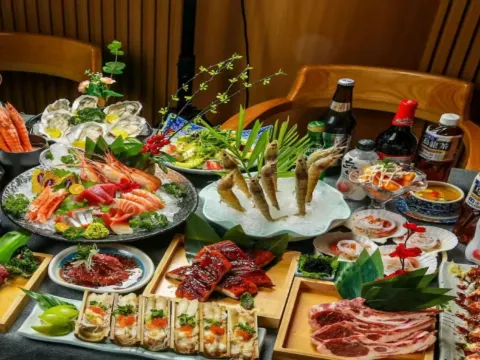 山之川鐵板燒自助餐