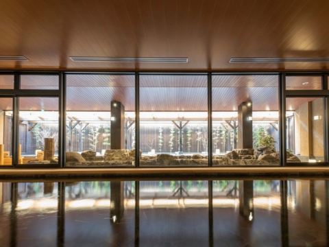 梅小路 花傳抄 溫泉酒店 天然溫泉大浴池「水明之湯」（男士室內浴池）