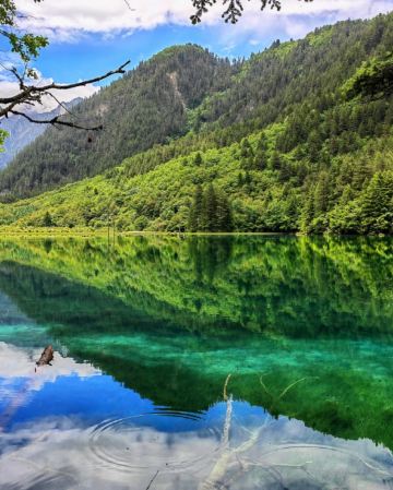 《九寨溝‧黃龍》充裕時間遊覽童話世界~九寨溝(包景區獨立環保車)、瑤池仙境~黃龍、都江堰熊貓樂園(觀看國寶大熊貓)、連住2晚黑龍灘風景區酒店(無限次享用天堂島水樂園) 6天升級純玩團