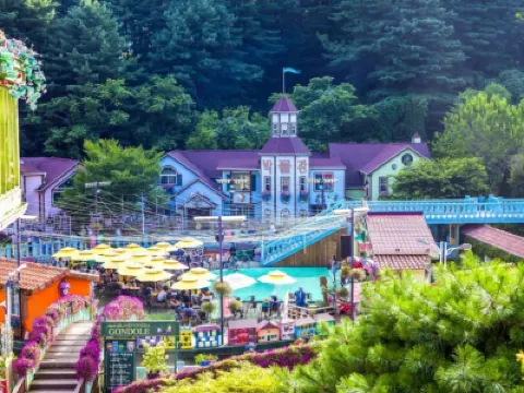 京畿道+首爾5天遊玩之旅 ※*早鳥報名*【京畿道人氣景點】抱川香草島樂園、坡州DMZ非武裝地帶、漢灘江Y型懸索吊橋 +鴿子囊瀑布、水原Starfield星空圖書館2.0、傳統汗蒸幕體驗、恩平韓屋村
