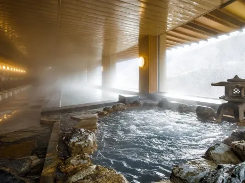 登別石水亭溫泉酒店~空中露天風呂