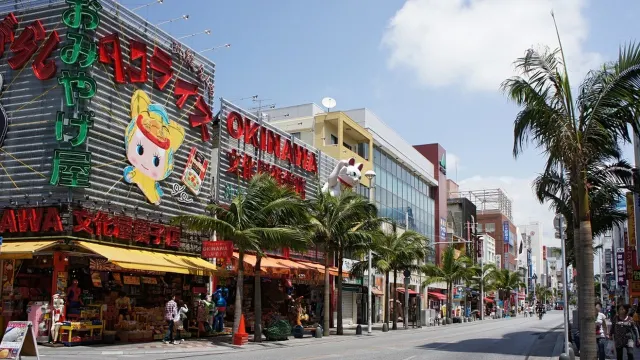 日本 沖繩 那霸國際通