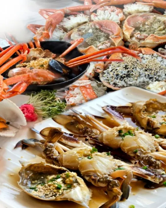 高城+束草+首爾5天賞景之旅 ※【雙重蟹宴】任食東海名物紅蟹+藍絲帶認證食府~DeoDeo醬油蟹放題 ※尺山天然溫泉體驗、北韓領袖金日成別墅、DMZ統一瞭望塔、雪嶽山國立公園+新興寺