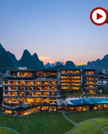 水墨灕江·奢宿臻味4天慢悠度假之旅 【保證入住2晚桂林香格里拉、1晚陽朔voco酒店】穿山、塔山公園、灕江冠岩景區、大灕江四星遊船、一生必看桂林千古情表演、瀑上酒店下午茶、東西巷、逍遙樓、陽朔西街