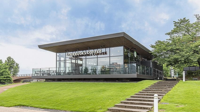 星巴克富山環水公園店