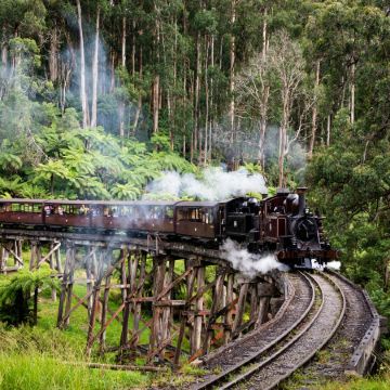 皇牌澳洲行程~ 悉尼、墨爾本雙城7天精選遊【尊享澳航貴賓室】- 包藍山觀景世界套票/悉尼歌劇院一小時導賞遊/探索舉世聞名的十二門徒石/普芬古董蒸氣火車/夜觀神仙企鵝回巢/海鮮天堂~全新悉尼漁人碼頭