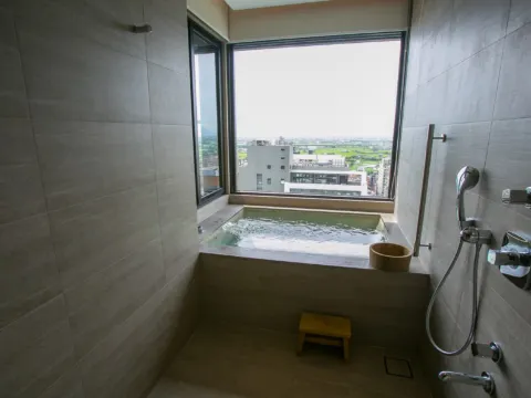 寒沐房間內私人溫泉