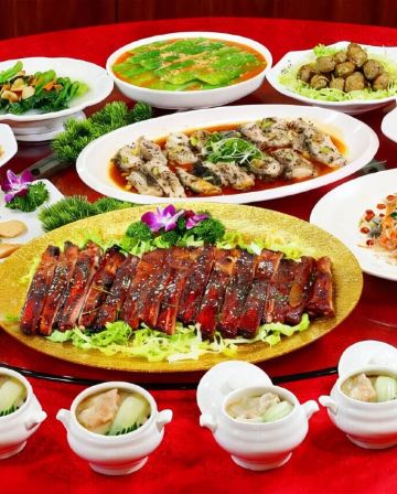 《中山三大皇牌美食》【(位上)翅湯煲大花膠+紅燒乳鴿宴】【馳名金獎荔枝柴燒鵝宴】【開心十八秒脆肉鯇宴】【沙窩焗羅氏大蝦鮑魚杏花雞】連續2晚保證入住中山大信酒店(小欖店)中山純玩3天團