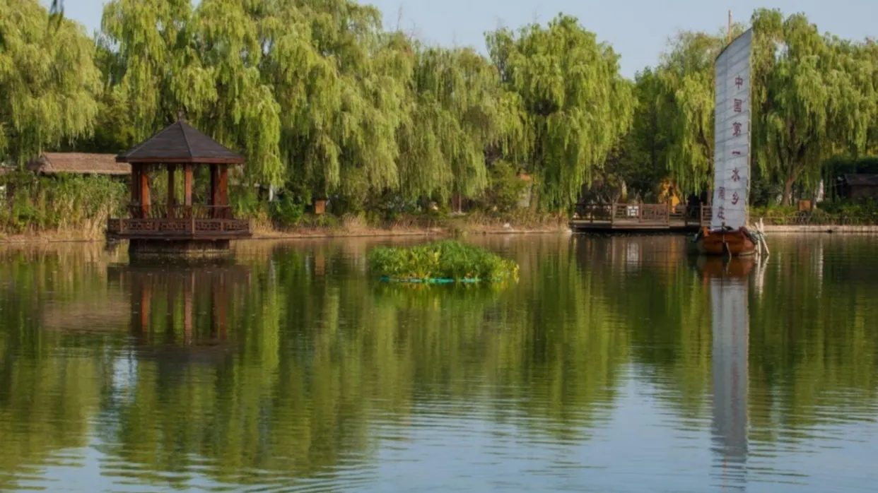 周莊水鄉風光
