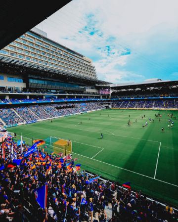 九州 J1甲級聯賽 +春日花祭 6天溫泉之旅   【保證入住1晚】長崎 Stadium City球場酒店(設有球場景觀之大浴場)、 J1甲級聯賽~長崎成功丸 vs 清水心跳 (包門票)、春の花祭