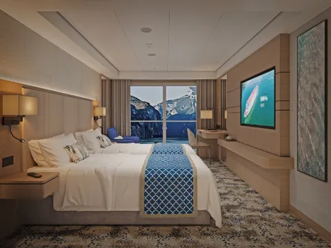 臻選江景露台房